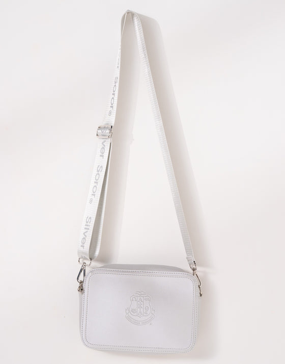 Silver Crossbody Purse